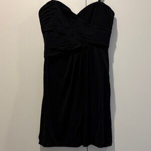 BCBG Black Strapless Dress